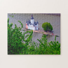 Schloss Pfalzgrafenstein Deutschland. Puzzle