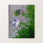 Schloss Pfalzgrafenstein Deutschland. Puzzle (Vertikal)