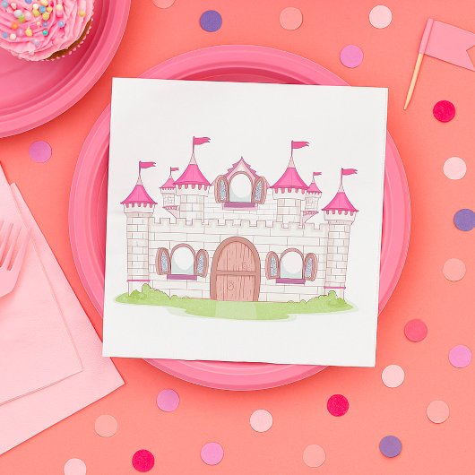 Schloss Pink Serviette
