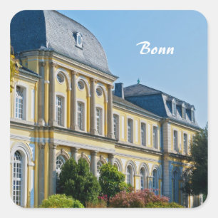 Schloss Poppelsdorf Quadratischer Aufkleber