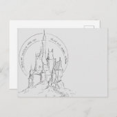 Schloss Postkarte (Vorne/Hinten)