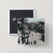 Schloss-Quadrat, Belfast, c.1902 Button (Vorne & Hinten)