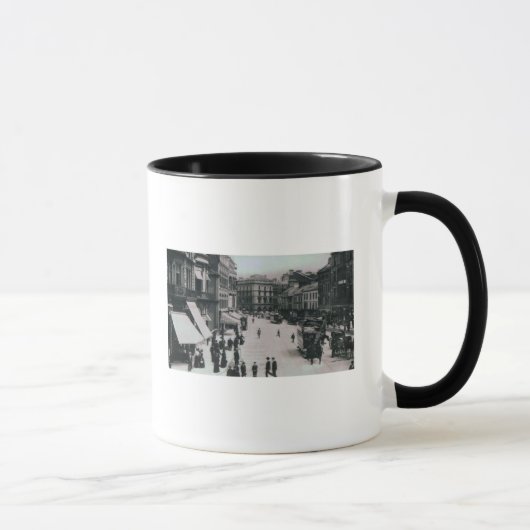 Schloss-Quadrat, Belfast, c.1902 Tasse (Rechts)