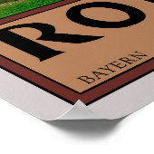 Schloss Rothenburg Poster (Ecke)