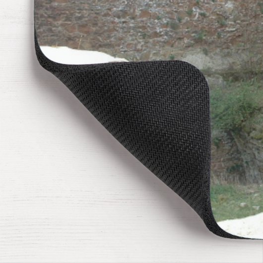 Schloss-Ruinen Mousepad (Ecke)