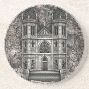 Schloss Sandstein Untersetzer