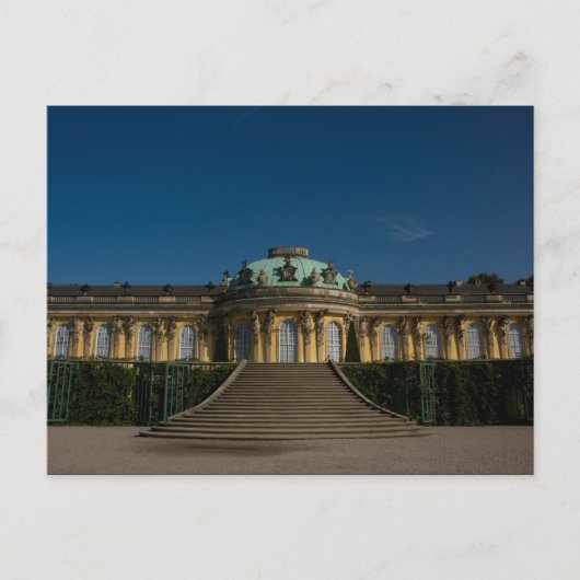 Schloss Sanssouci Postcard - Maßgeschneidert Postkarte (Vorderseite)
