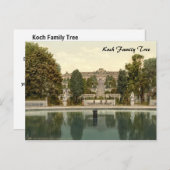 Schloss Sanssouci, Potsdam, Berlin, Deutschland Postkarte (Vorne/Hinten)