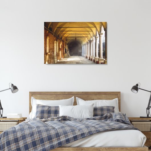 SCHLOSS SANTA FOSCA, Leinwand TORCELLO Art (Insitu (Schlafzimmer))