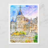 Schloss Saumur Ristorante La Lanchetta Postkarte (Vorderseite)