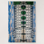 Schloss (Schloss) de Chenonceau. Frankreich. Puzzle (Vertikal)