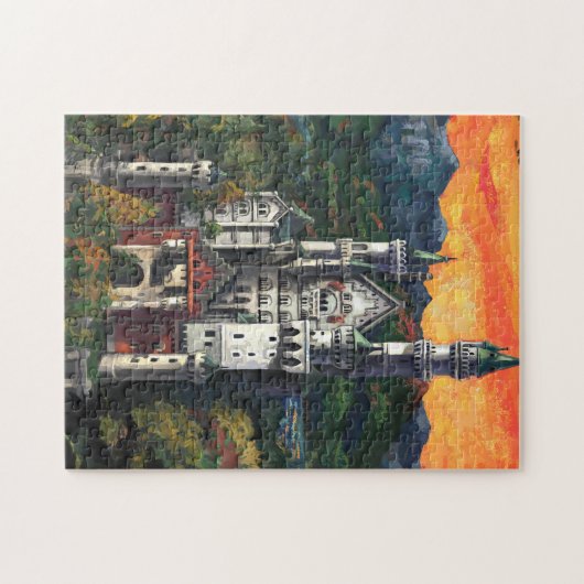 Schloss Schloss Neuschwanstein Puzzle (Horizontal)