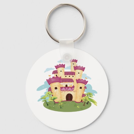 Schloss Schlüsselanhänger (Vorderseite)