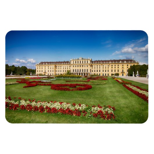 Schloss Schoenbrunn Wien Österreich Magnet (Horizontal)