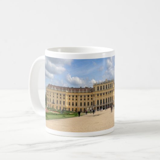 Schloss Schönbrunn Kaffeetasse (Vorderseite Links)
