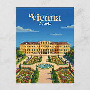 Schloss Schönbrunn Österreich Postkarte