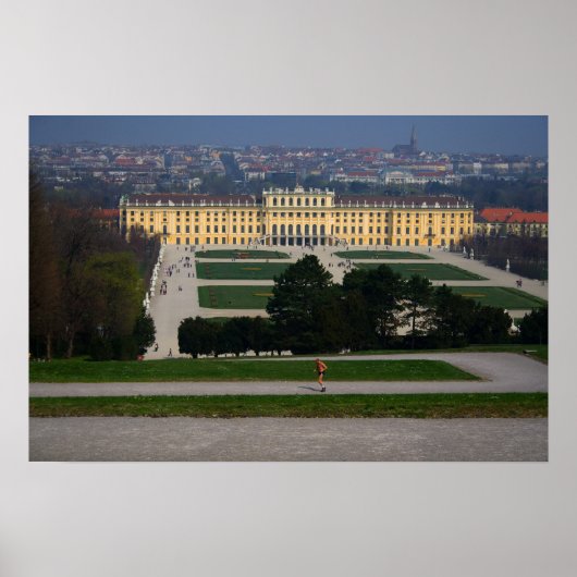 Schloss Schönbrunn Poster (Vorne)