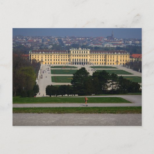 Schloss Schönbrunn Postkarte (Vorderseite)