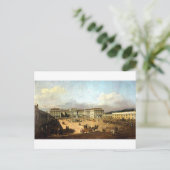 Schloss Schonbrunn von Bernardo Bellotto Postkarte (Stehend Vorderseite)