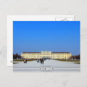 Schloss Schönbrunn - Wien Österreich Postkarte (Vorne/Hinten)
