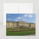 Schloss Schönbrunn Wien Postkarte (Vorne/Hinten)