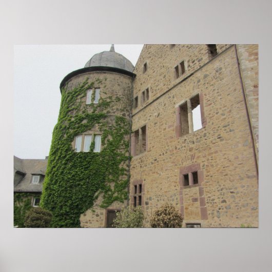 Schloss Schönheit Poster (Vorne)