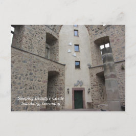 Schloss Schönheit Postkarte