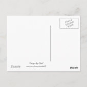 Schloss Schönheit Postkarte (Rückseite)