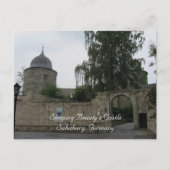 Schloss Schönheit Postkarte (Vorderseite)