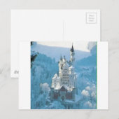 Schloss Schönheit Postkarte (Vorne/Hinten)