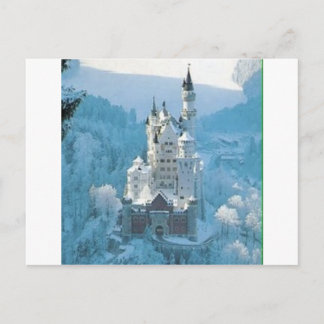 Schloss Schönheit Postkarte