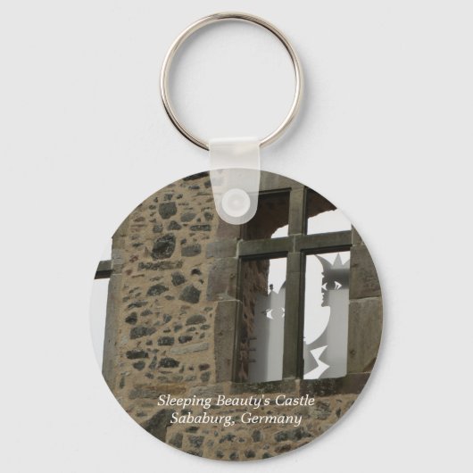 Schloss Schönheit Schlüsselanhänger (Vorderseite)