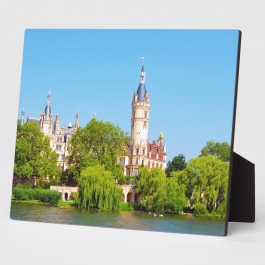 Schloss Schwerin, Deutschland Fotoplatte (Seite)