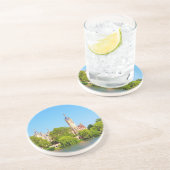 Schloss Schwerin, Deutschland Sandstein Untersetzer (Seite)