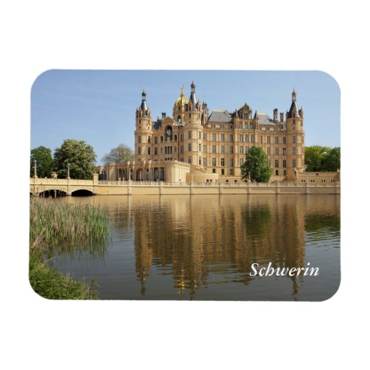 Schloss Schwerin Magnet (Horizontal)