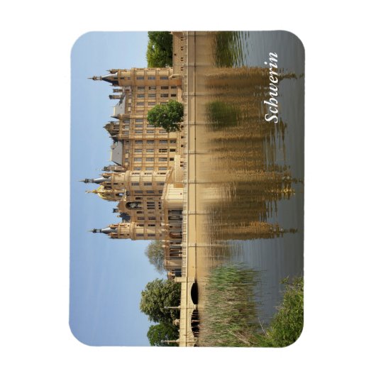 Schloss Schwerin Magnet (Vertikal)