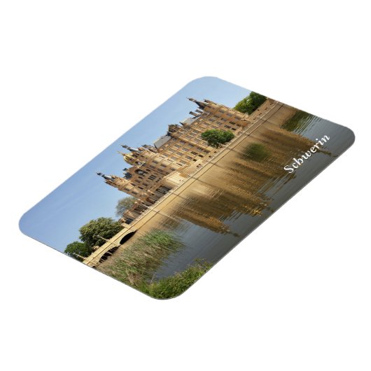 Schloss Schwerin Magnet (Linke Seite)