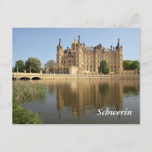 Schloss Schwerin Postkarte