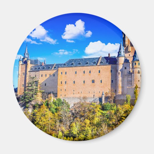 Schloss Segovia Magnet (Vorne)