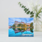 Schloss Sigmaringen, Deutschland Postkarte (Stehend Vorderseite)