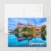 Schloss Sigmaringen, Deutschland Postkarte (Vorne/Hinten)