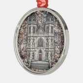 Schloss Silbernes Ornament (Links)