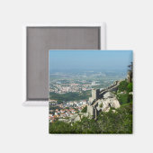 Schloss Sintra des Moors Magnet (Vorderseite/Rückseite)