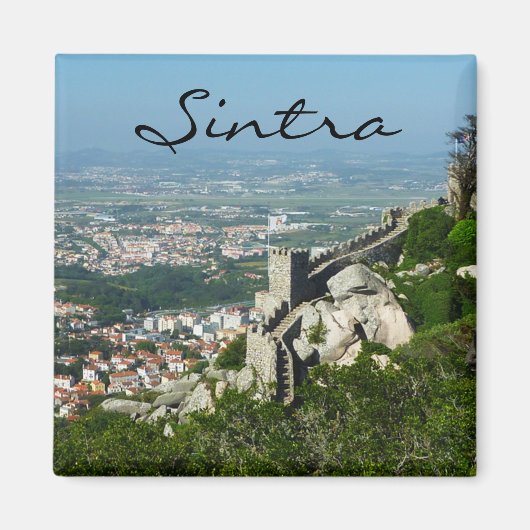 Schloss Sintra des Moors Magnet (Vorne)