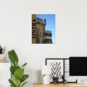 Schloss Sintra, Portugal Poster (Heimbüro)