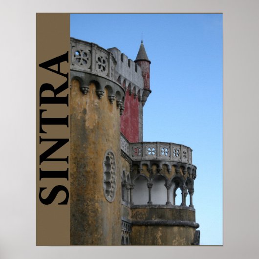 Schloss Sintra, Portugal Poster (Vorne)