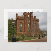 Schloss Smithsonian Postkarte (Vorne/Hinten)