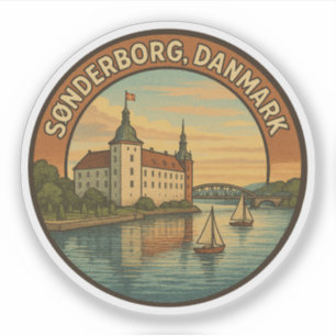 Schloss Sønderborg Dänemark Aufkleber