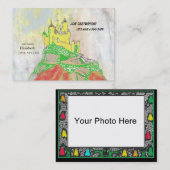 Schloss-Spiel-Datum laden mit Foto-an Rückseite Telefonnummerkarte (Vorne/Hinten)