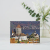 Schloss Spiez, Schweiz / Schloss Spiez, Schweiz Postkarte (Stehend Vorderseite)